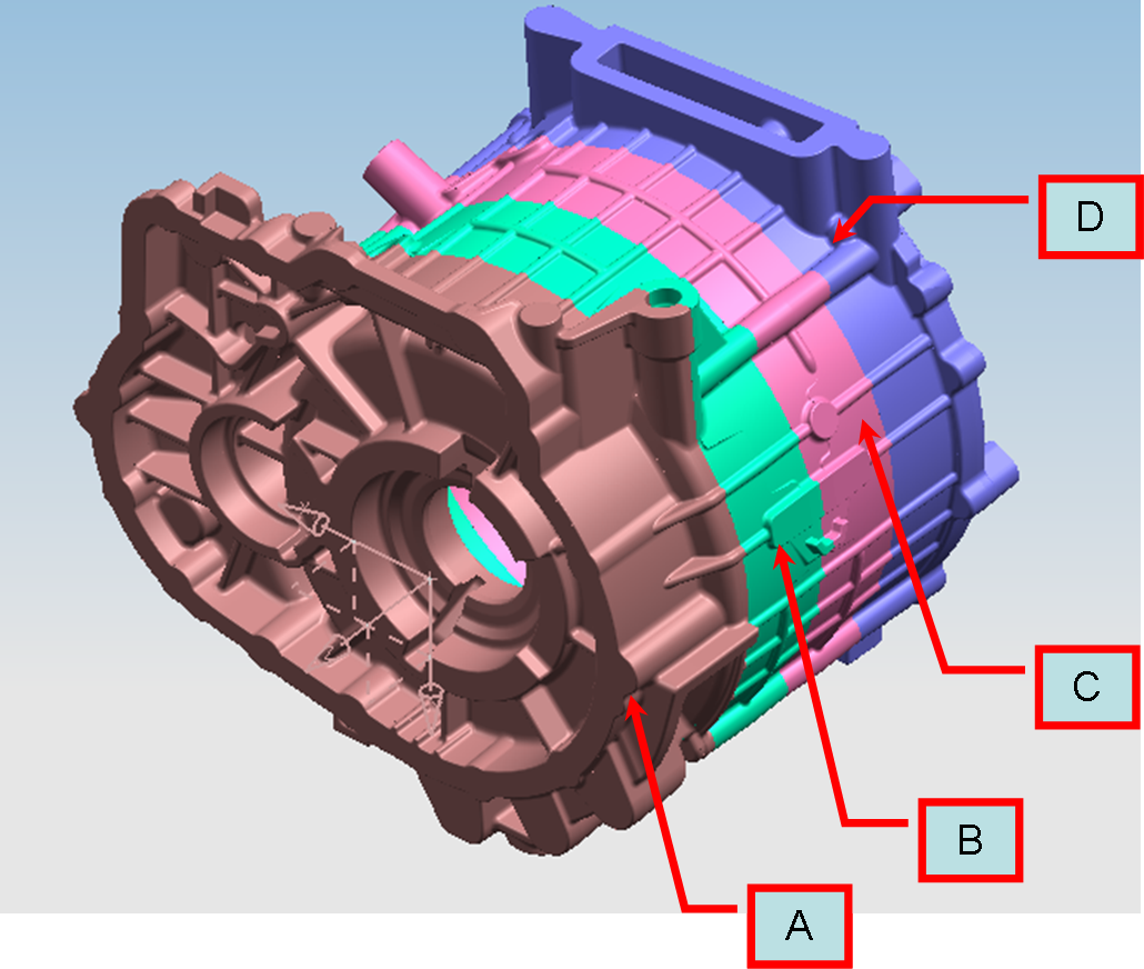 3D CAD Model of Engine