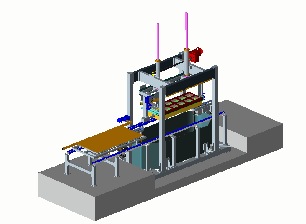 Prototype of a Special Purpose Machine under development at Modelcam