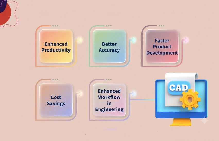 Benefits of CAD customization services for faster design, improved productivity, and manufacturing efficiency