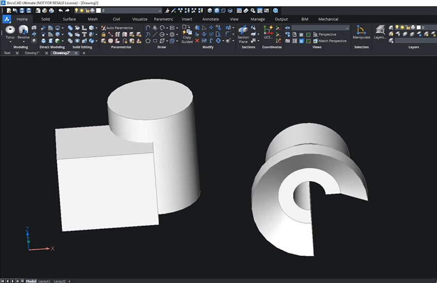 Engineers simplifying mechanical design workflow using BricsCAD