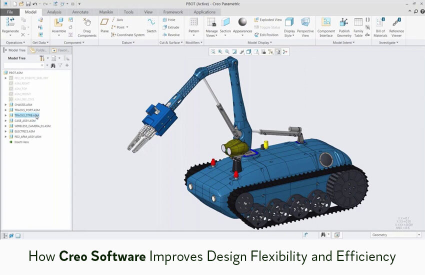 How Creo Software Improves Design Flexibility and Efficiency