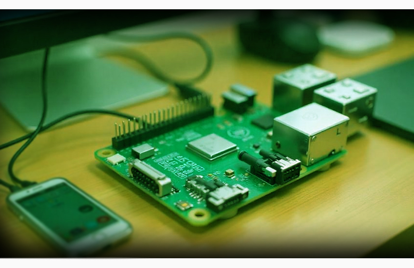 Practical IoT workshop using Raspberry Pi at Modelcam Technologies Pune