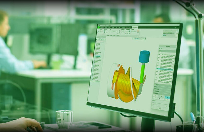 Engineers using PTC Creo 12 for advanced product design and simulation