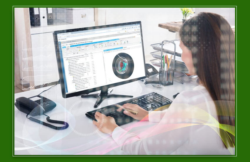 Dashboard view showcasing top capabilities of Windchill PLM software for efficient data and process management