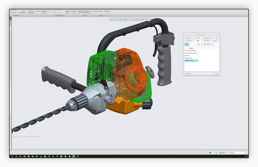 PTC Creo Parametric software for engineers