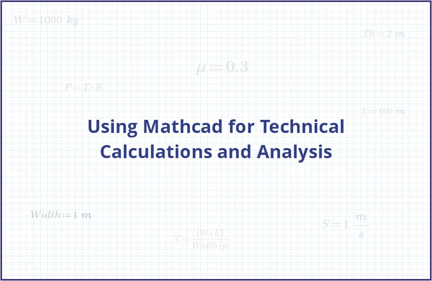 Mathcad for Technical Calculations and Analysis
