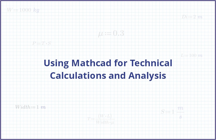 Mathcad for Technical Calculations and Analysis
