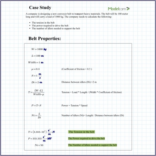 Analysis by ModelCam Technologies