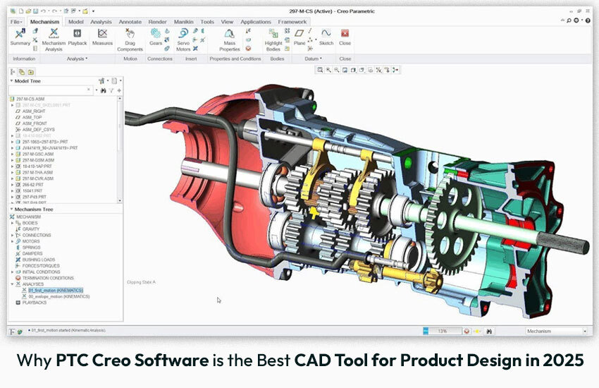 Why PTC Creo Software is the Best CAD Tool for Product Design in 2025