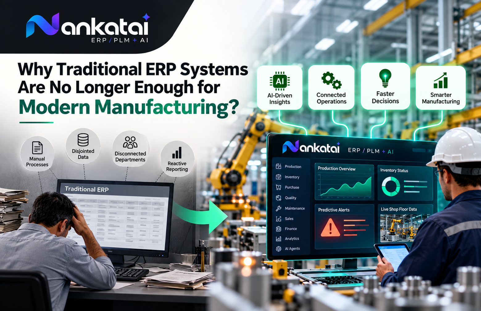 Why Traditional ERP Systems Are No Longer Enough for Modern Manufacturing?