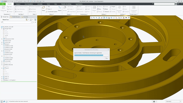 Usability and productivity in Creo