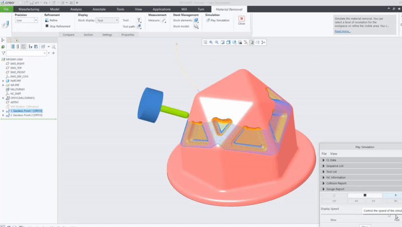 nhancements to simulation and generative design in Creo