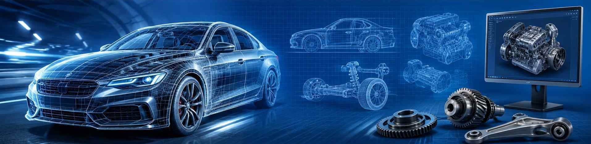3D Rendering of Car